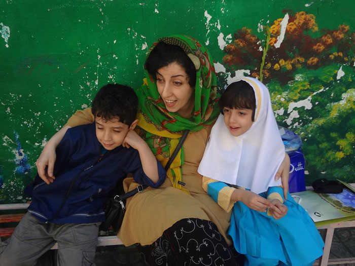 Narges Mohammadi kids